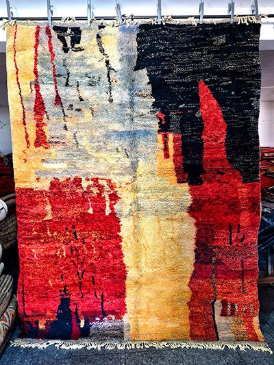 12x10 moroccan rug colorful